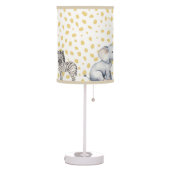 Cute Jungle Safari Baby Animals Table Lamp (Left)