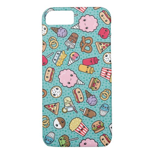 Cute Junk Food iPhone 87 Case