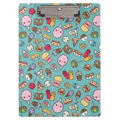 Cute Junk Food Clipboard