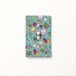 Cute Junk Food Light Switch Cover