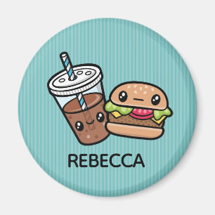 Cute Junk Food magnet