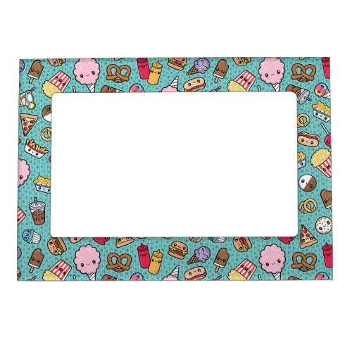 Cute Junk Food magnetic frame