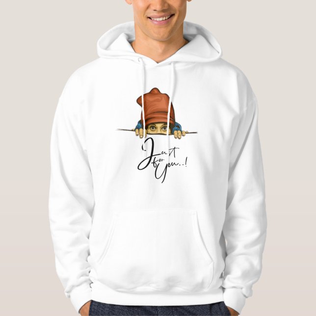 cute just for you hoodie (Front)