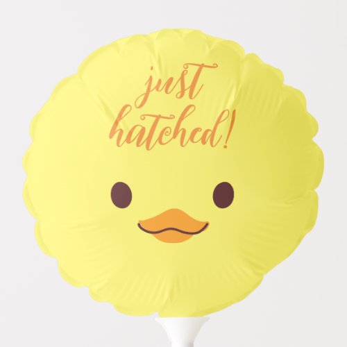Cute Just Hatched New Baby Yellow Chick  Balloon