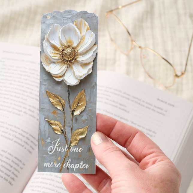 Cute Just One More Chapter Bookmarks (Hand)