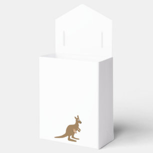 Cute Kangaroo and Joey Favor Boxes
