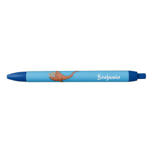 Cute kangaroo and koalas cartoon illustration pen