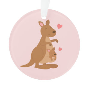 Cute Kangaroo Baby Joey Kids Room Decor Ornament