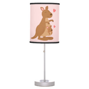 Cute Kangaroo Baby Joey Kids Room Decor Table Lamp