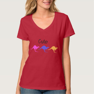 Cute Kangaroo Design T-Shirt