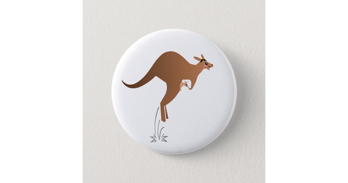 Kangaroo Badge Reel, Animal Badge Reel, Birthday Gifts for Her