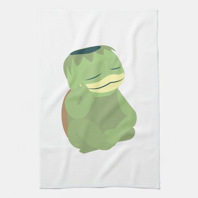 Cute Kappa Kitchen Towel (Vertical)