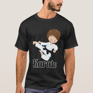 Cute Karate Boy Martial Arts Gift T-Shirt