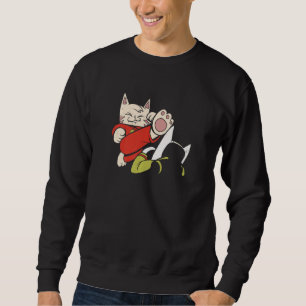 Cute Karate Cats   Sweatshirt