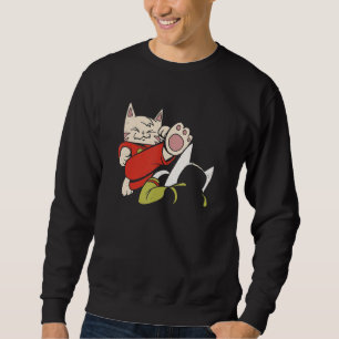 Cute Karate Cats Sweatshirt
