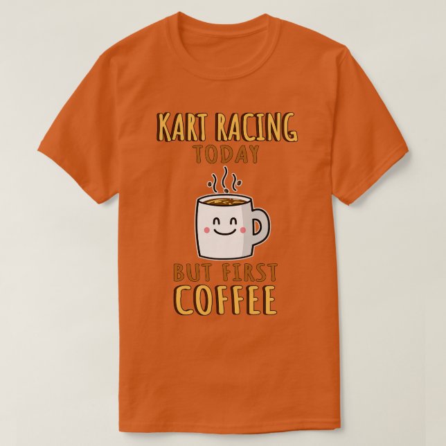 Cute Kart Racing T-Shirt (Design Front)