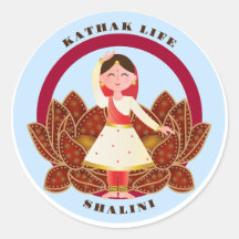Cute Kathak Dance Sticker