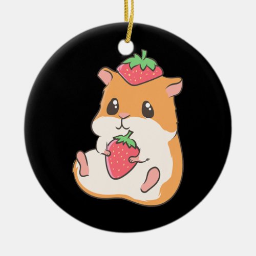 Cute Kawaii Anime Cat And The Fish Glass Japanese Ceramic Ornament