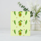 Cute kawaii avocado (Standing Front)