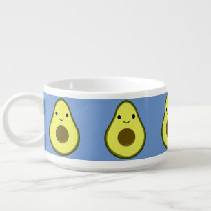 Cute Kawaii Avocado Bowl