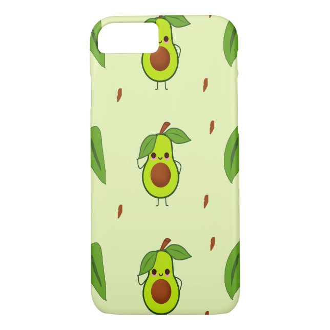 Cute kawaii avocado Case-Mate iPhone case (Back)