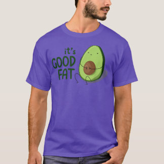 Cute Kawaii Avocado Good Fat T-Shirt