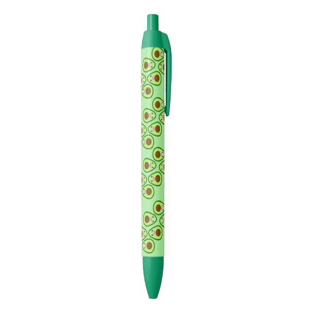 Cute kawaii avocado pen (Bottom (Vertical))