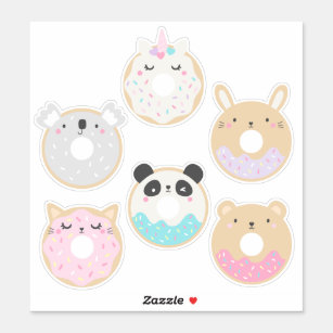 Kawaii Cartoon Little Girls Decorative Stickers Set, Cute Girl Sticker –  MyKawaiiCrate
