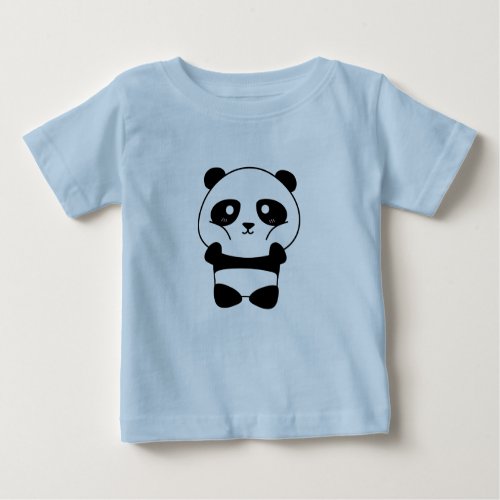 Cute Kawaii Baby Pandas Baby  Baby T_Shirt