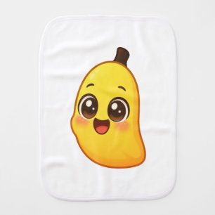 Cute Kawaii Banana Baby Design Burp Cloth