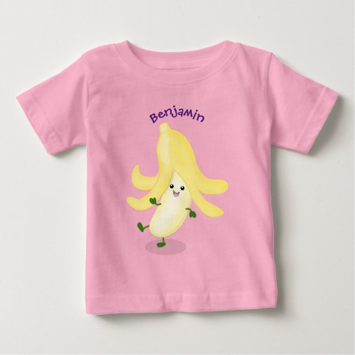 Cute kawaii banana cartoon baby T_Shirt