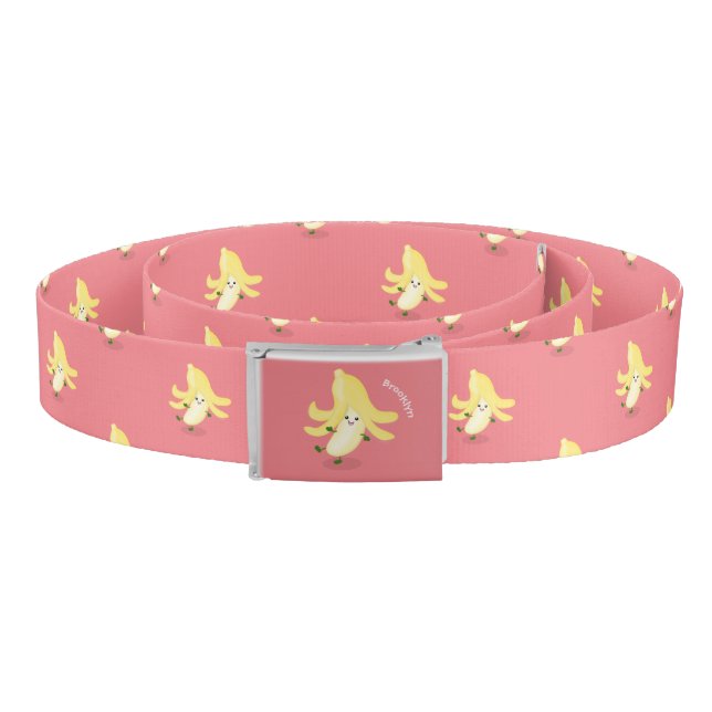 Cute kawaii banana cartoon belt (Coil)