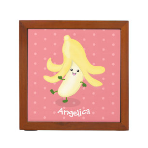 Cute kawaii banana cartoon desk organizer