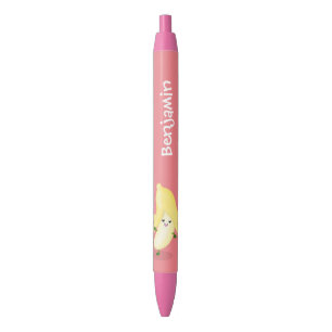Cute kawaii banana cartoon pen