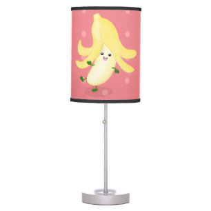 Cute kawaii banana cartoon table lamp