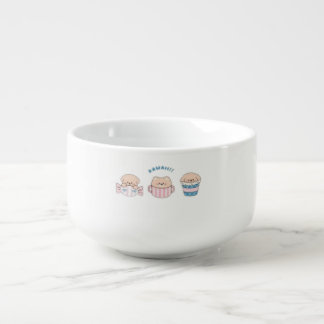Cute Kawaii Bear Soup Cup