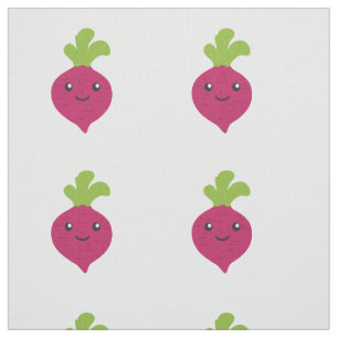 Cute Kawaii Beet Fabric