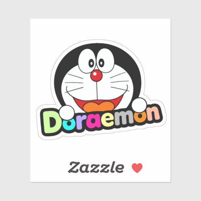 Cute Kawaii Black Doraemon Anime Sticker (Sheet)