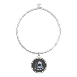 Cute Kawaii Bookish Ghost Bangle Bracelet