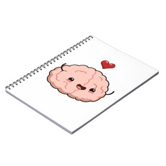 Cute Kawaii Brain Notebook | Zazzle