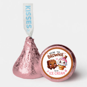 Cute Kawaii Brownie and Ice Cream Hershey®'s Kisses®
