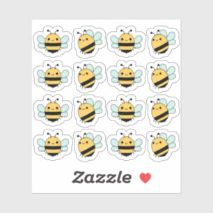 Cute Kawaii Bumble Bee Bujo Planner Sticker