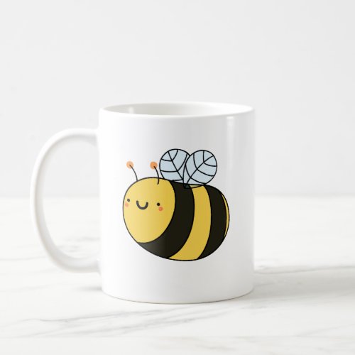 Cute Kawaii Bumble Bee Coffee Mug