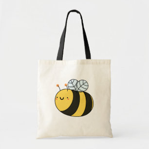 Cute Kawaii Bumble Bee Tote Bag