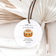 Cute Kawaii Bun in the Oven Baby Shower Favor