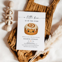 Cute Kawaii Bun in the Oven Baking Baby Shower