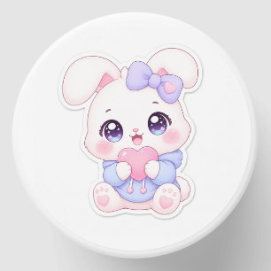 Cute Kawaii Bunny Heart Mini Candle Favor - Favors