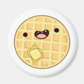 Cute Kawaii Butter Waffle Magnet
