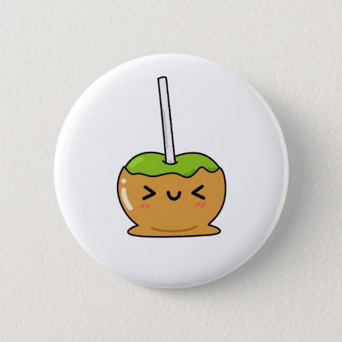 Cute Kawaii Candy Apple Button