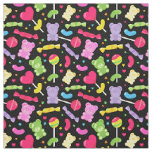 Cute Kawaii Candy Lollipops Pattern